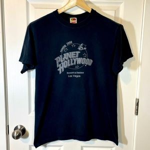 Fruit of the Loom black Planet Hollywood - Las Vegas graphic tee unisex sz M